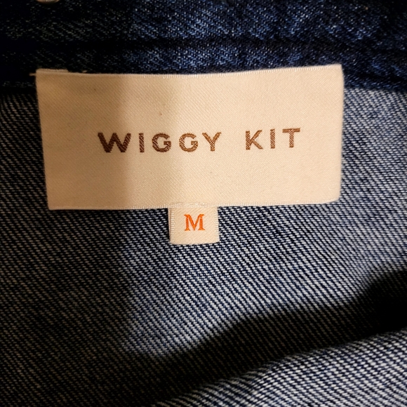 The Gaucho Jeans, Crafted from structured yet fluid deep-indigo denim. NWOT - Picture 8 of 8